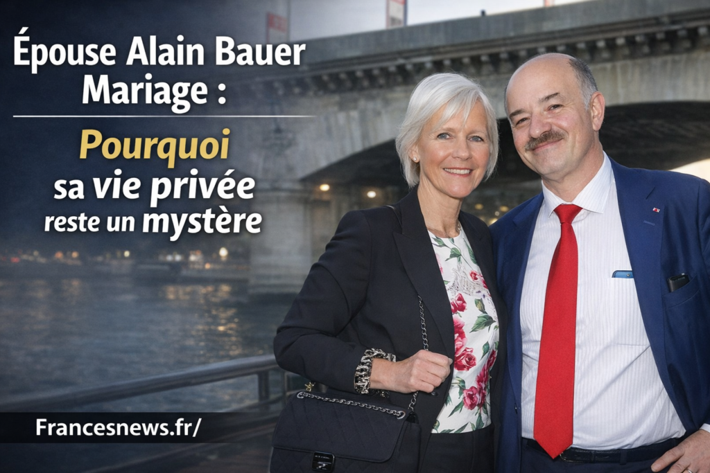 épouse alain bauer mariage